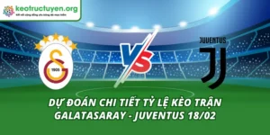 Dự Đoán Chi Tiết Tỷ Lệ Kèo Trận Galatasaray - Juventus 18/02 Tỷ Lệ Kèo Trận Galatasaray - Juventus 18/02